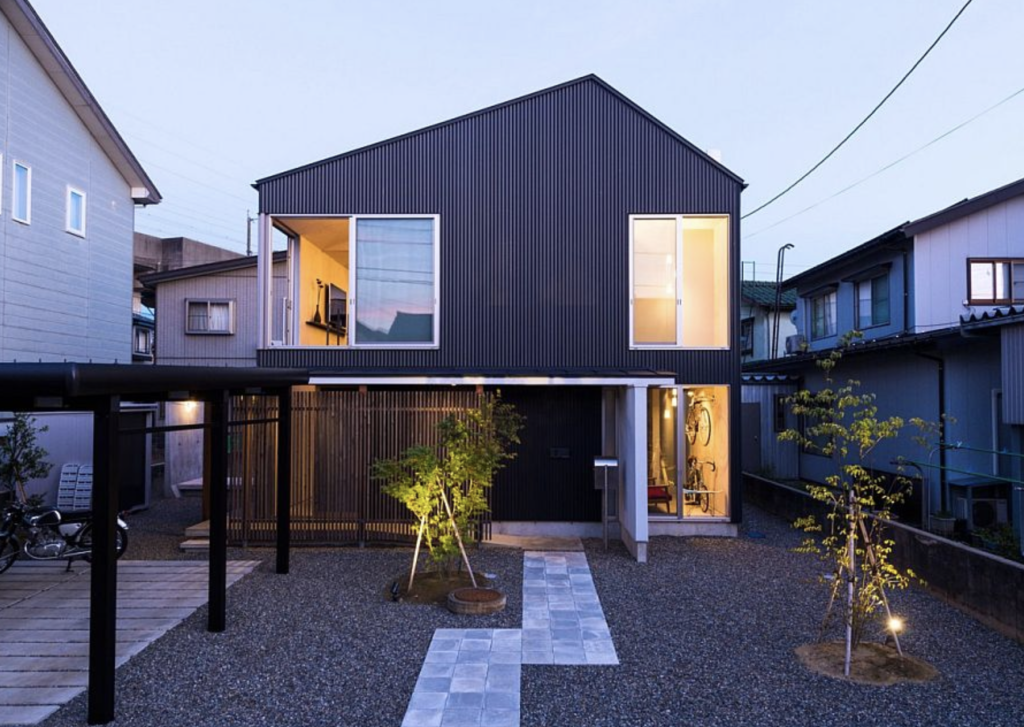 desain rumah model japandi