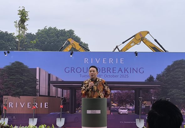 Cluster Riverie di Shila Sawangan Resmi Groundbreaking