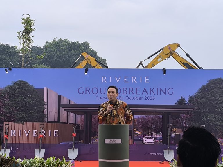 Cluster Riverie di Shila Sawangan Resmi Groundbreaking
