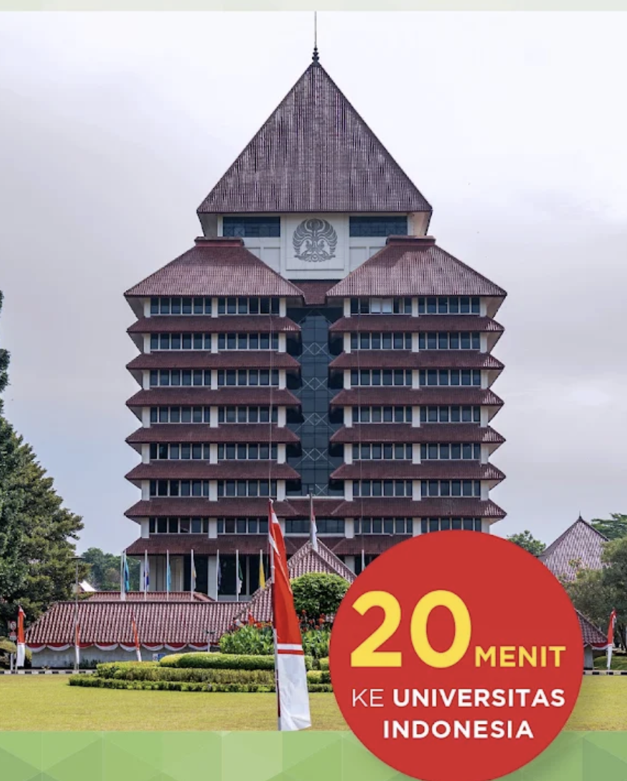 rumah deket UI di depok