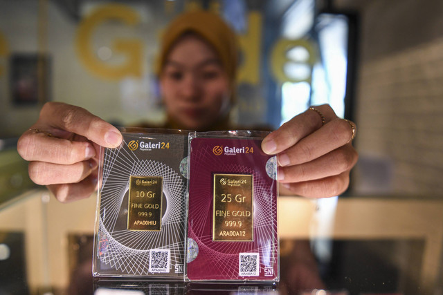 Harga emas Senin 25 Mei 2026