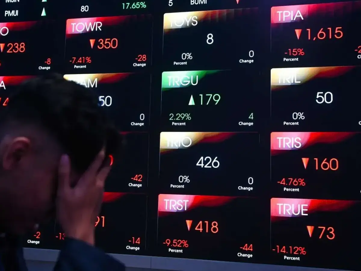 IHSG Kembali Merosot 1,51 Persen ke Level 5.751