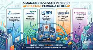 Daftar 5 Manajer Investasi Penerbit ETF Emas yang Resmi Melantai di BEI