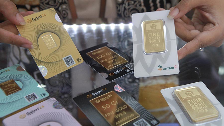 Update harga emas hari ini