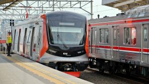 penyesuaian rute KRL hari ini