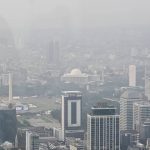 Kondisi langit Jakarta