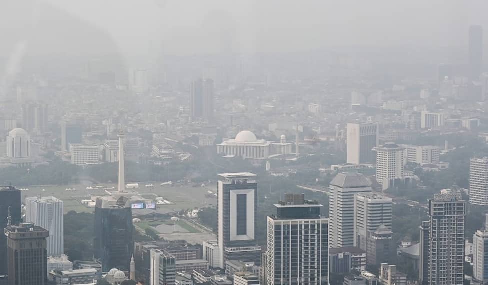 Kondisi langit Jakarta